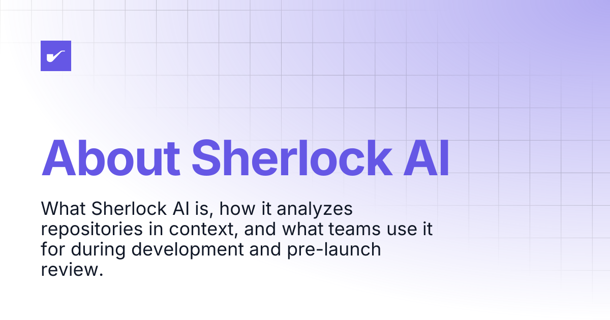 About Sherlock AI | Sherlock